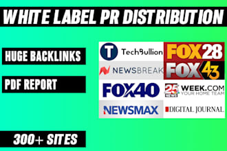 do white label press release distribution and press release writing