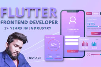 offer expert flutter app development for android and ios