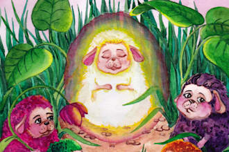 make watercolor illustration for children book, picture book, amazon kdp