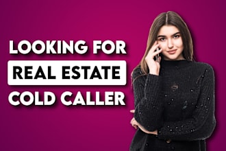 be an appointment setter for real estate cold calling and telemarketing