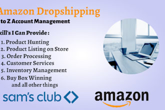 be your virtual assistant for amazon dropshipping
