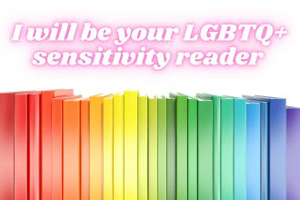 be your lgbtq sensitivity reader for your book