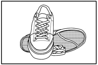illustrate any detailed line art drawing