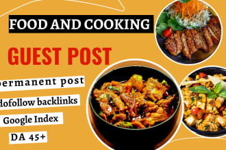 do guest post on da45 food and cooking blog
