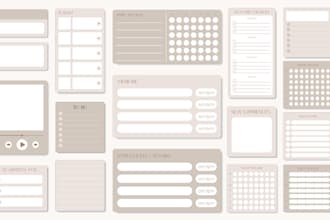design the best custom digital planner stickers for etsy