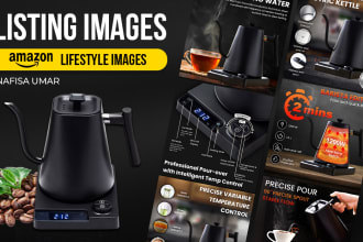 do amazon listing, lifestyle, and infographics