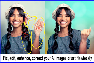 fix ai art flaws, any object removal, enhance