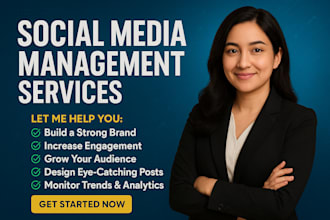 social media manager for instagram linkedin pinterest and twitter marketing