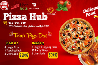 design digital bar menu, menu board, food menu card, digital screen for you