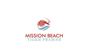 design modern awesome nice tiger prawns logo for you