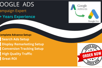 setup and optimise google display ads campaign