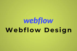 create a webflow website, figma to webflow cms expert, webflow designer