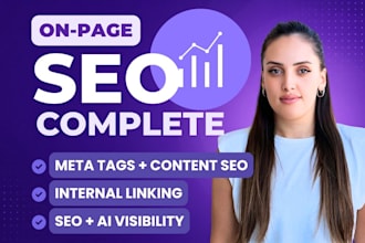 do website seo optimization, on page