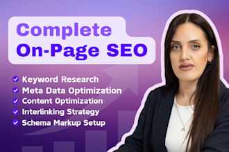 do website on page SEO optimization