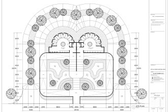 draw autocad 2d floor plan, elevation, and section