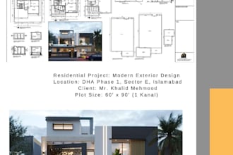 do 3d rendering and will do 3d modelling in revit
