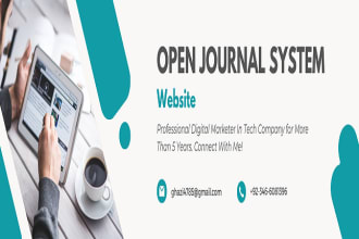 create an ojs application from scratch