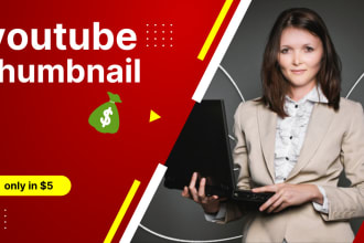 design eye catchy canva editable youtube thumbnails in 10hrs