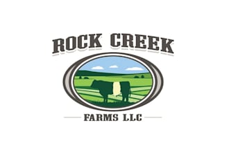 do awesome modern better rock creek cow farms llc logo