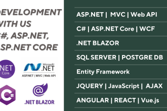 create a desktop application using c sharp, asp dot net, wpf