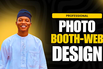 create photo booth website, 360 photo booth, wordpress website,hostinger website