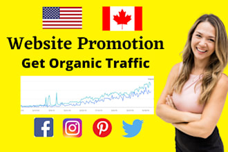 do website promotion or website marketing on social media
