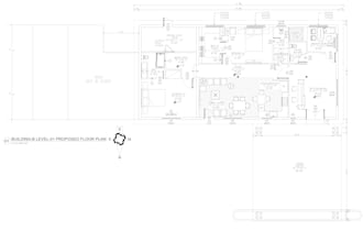 be your architect, architectural draftsman for 2d floor plans