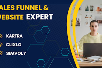 be your kartra, simvoly, clixlo, rei reply website, salesfunnel design expert