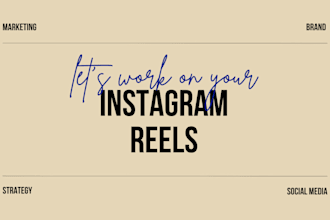 prepare instagram reels for your brand