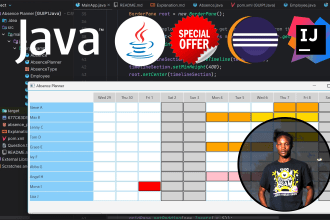 program java swing and javafx graphical user interface