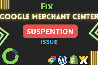 fix google merchant center suspension