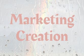 design one piece of marketing