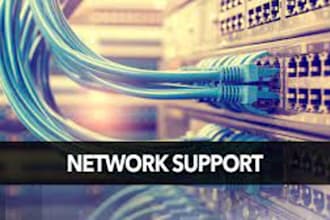 provide support for any network related issue