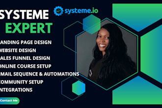 be your systeme io, systeme io sales funnel, samcart, funnelish, cf 2 0 expert