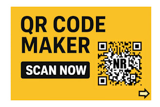 make custom dynamic qr code with your brand logo