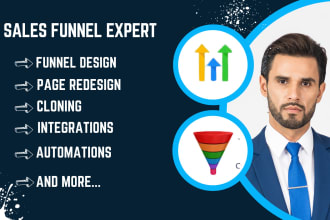 design, redesign gohighlevel, squarespace website, systeme io, kajabi