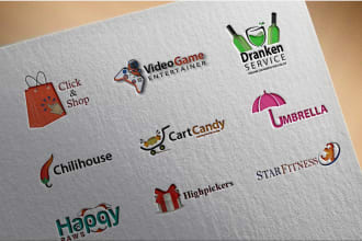 design logo for ebay, amazon, and shopify online store