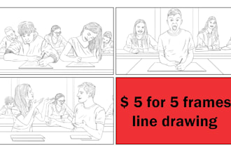 draw you a storyboard within 24h