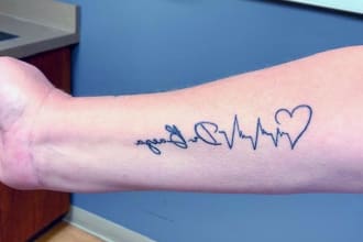 hand draw your amazing custom tattoo design