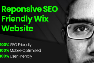 create an attractive and responsive wix website design