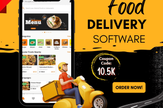 create food delivery complete system with admin panel