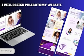 design nemt, dna testing website, drug testing  website, phlebotomy website