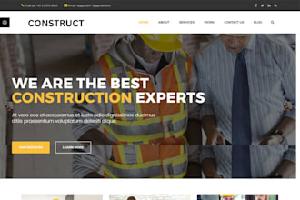 design construction contractor property realtor website