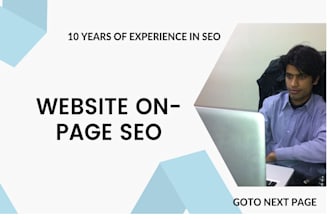 handle your websites onpage SEO and technical optimization fixing all errors