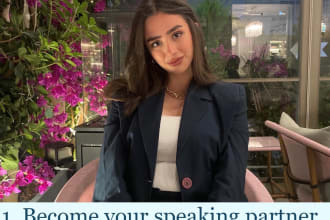be your english speaking partner