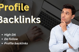create 1000 quality forum profile backlinks for your site