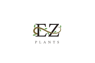 design clean smart flowers herbs garden logo
