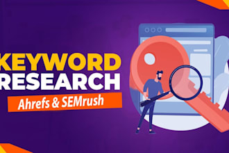 do ahrefs and semrush niche research for keyword ranking
