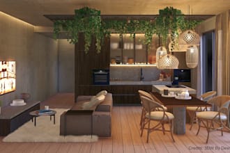 modelado 3d y render de interior o exterior