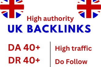 build high quality UK SEO backlinks manual link building,uk guest post